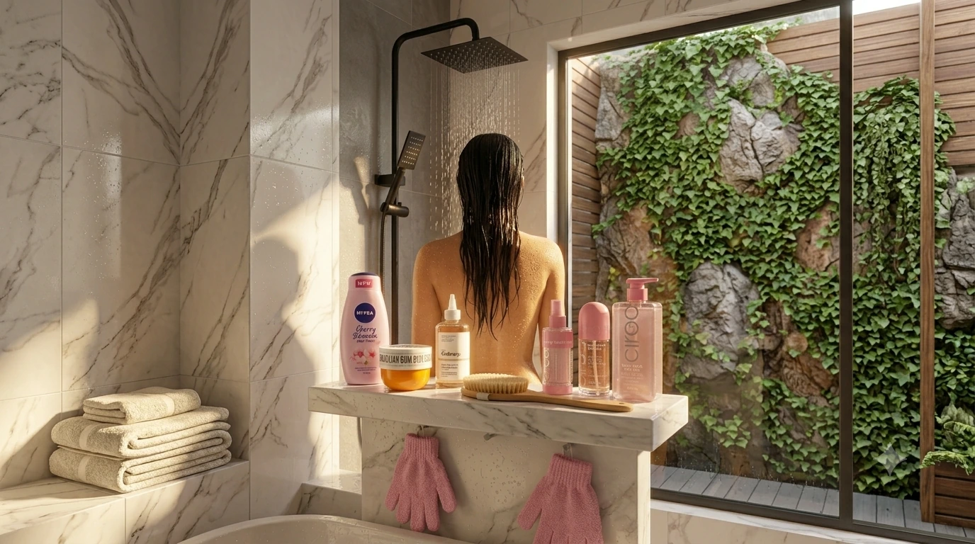 Douche façon spa